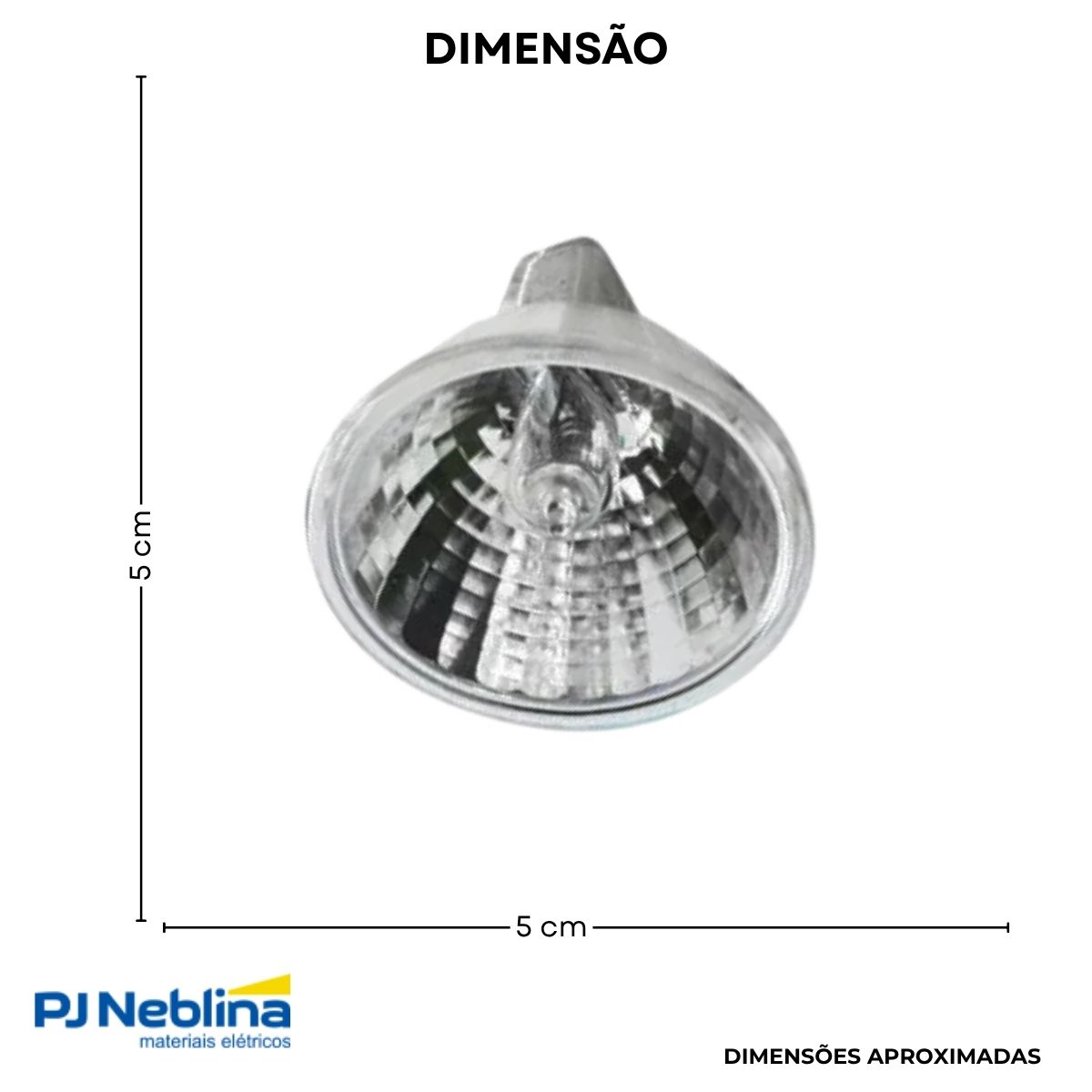 Lampada Halogena Cine Foto Mr16 Clara 360w 82v Gy5.3 Luz Ama
