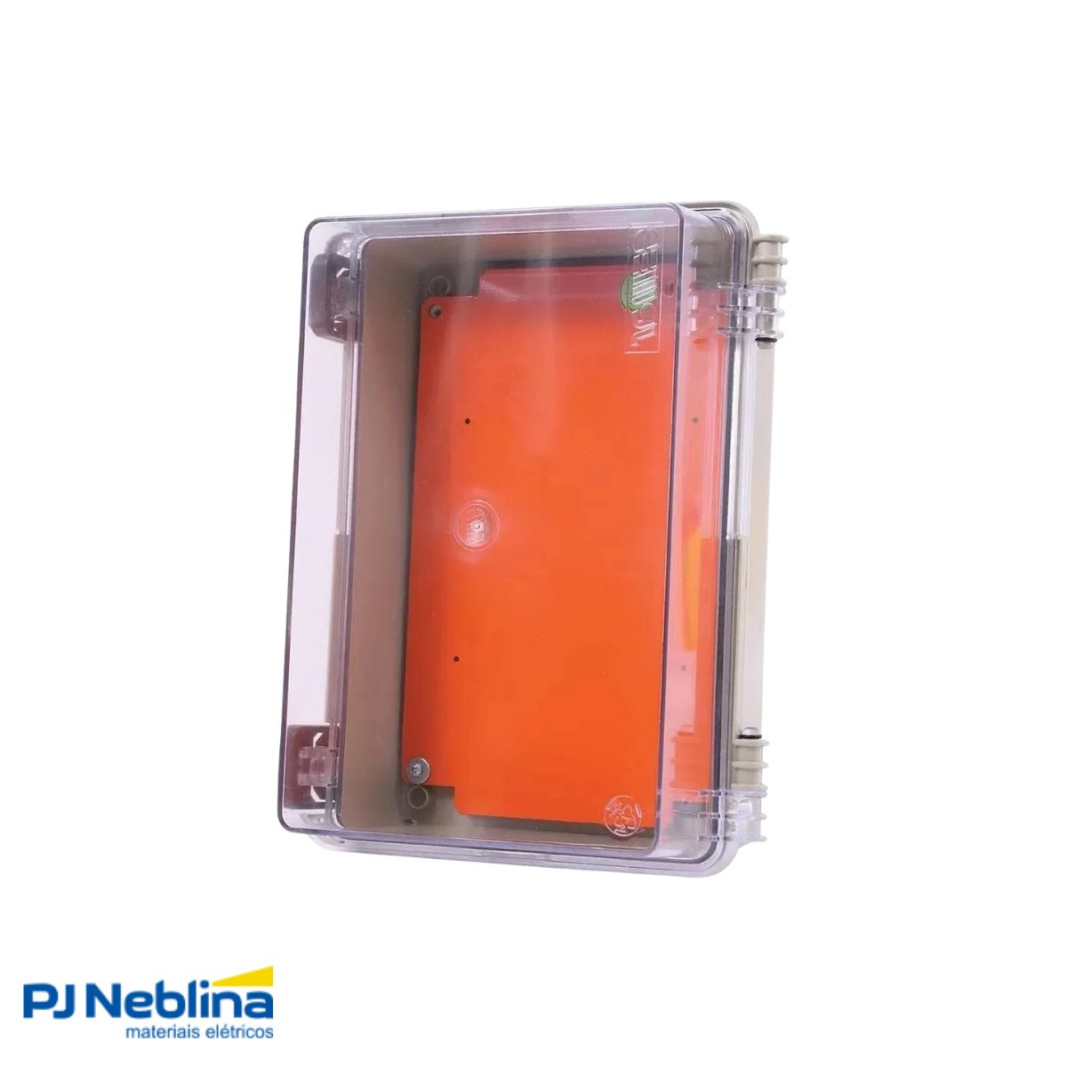Quadro Comando Sobrepor Plástico Bg (Ral 7032) 300X300X200Mm Tampa Transp Placa Montagem Lr (Ral 2004) - Cemar