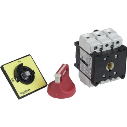 Chave Seccionadora Liga/Desliga Sobre Carga Tripolar 63A Topo Manopla VCF3 - Schneider Electric