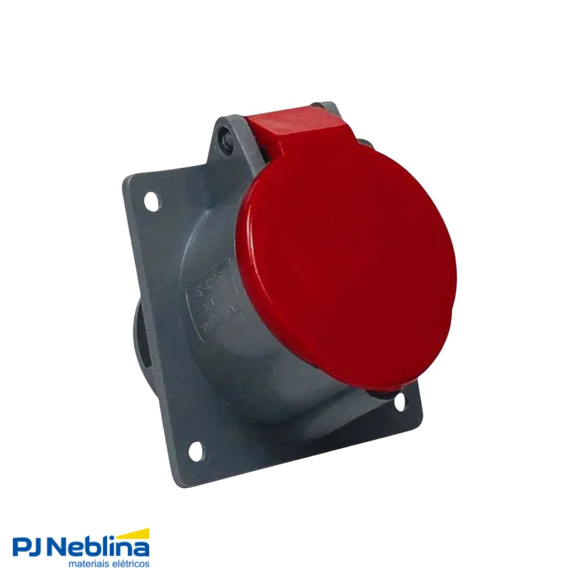 Tomada Industrial Femea Embutir 3P+T 16A 380/440V Vm 6H Ip67 - Steck