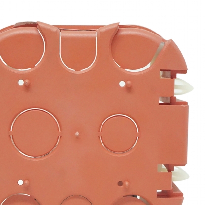 Caixa Embutir Drywall 108X112X47,5mm Para Gesso Acartonado 4X4 Vermelho - Pial