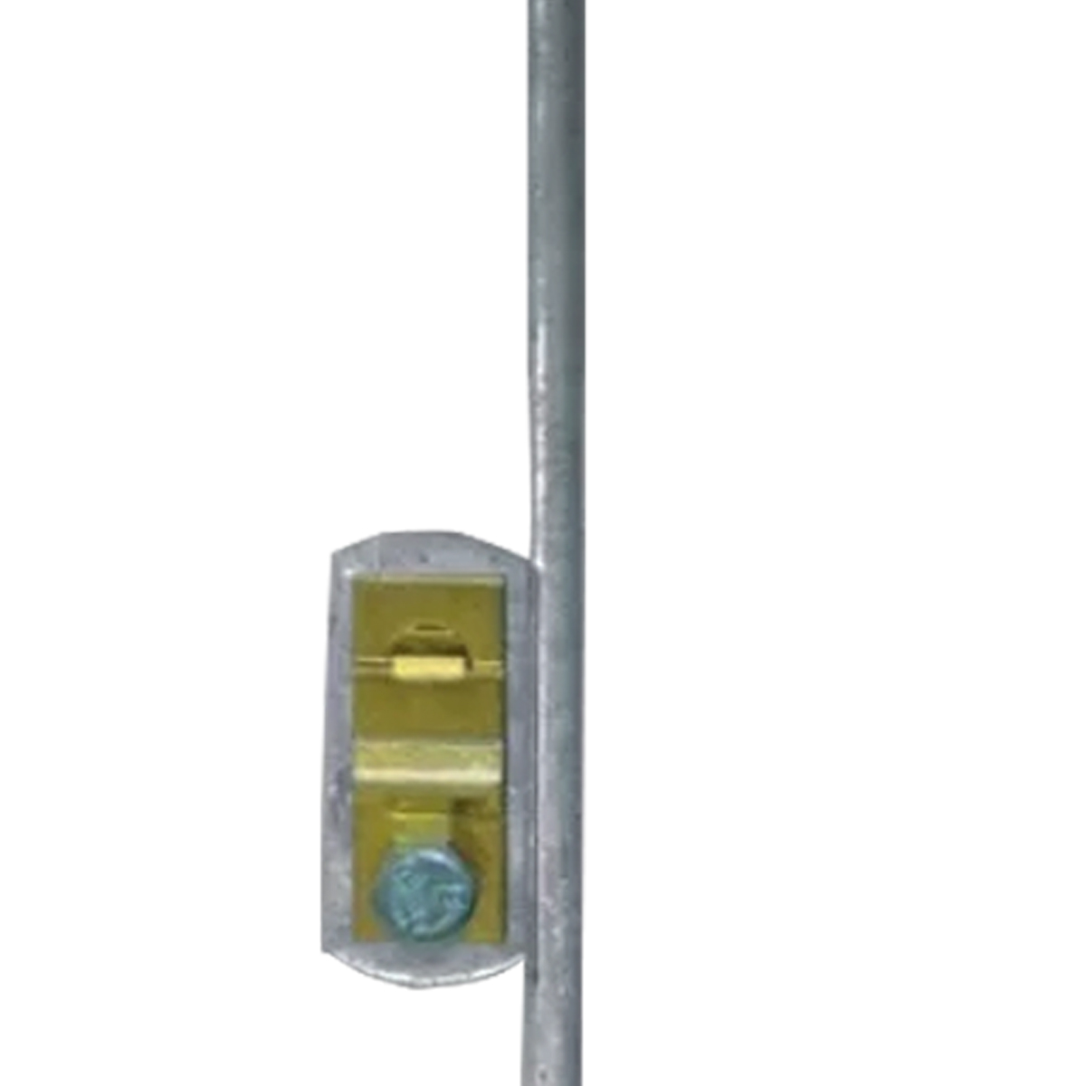 Terminal Aterramento Aéreo Horizontal 300Mm Aço Galvanização Elétrica Com Abraçadeira - Paratec