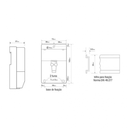 Timer Temporizador Digital 100/240Vca Trilho Din Ate 20 Programas RTST/20 100/240VCA - Coel
