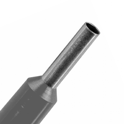 Terminal Tubular Ilhos 4,00mm Pré-Isolado Cinza 100 Unidades - Conexel