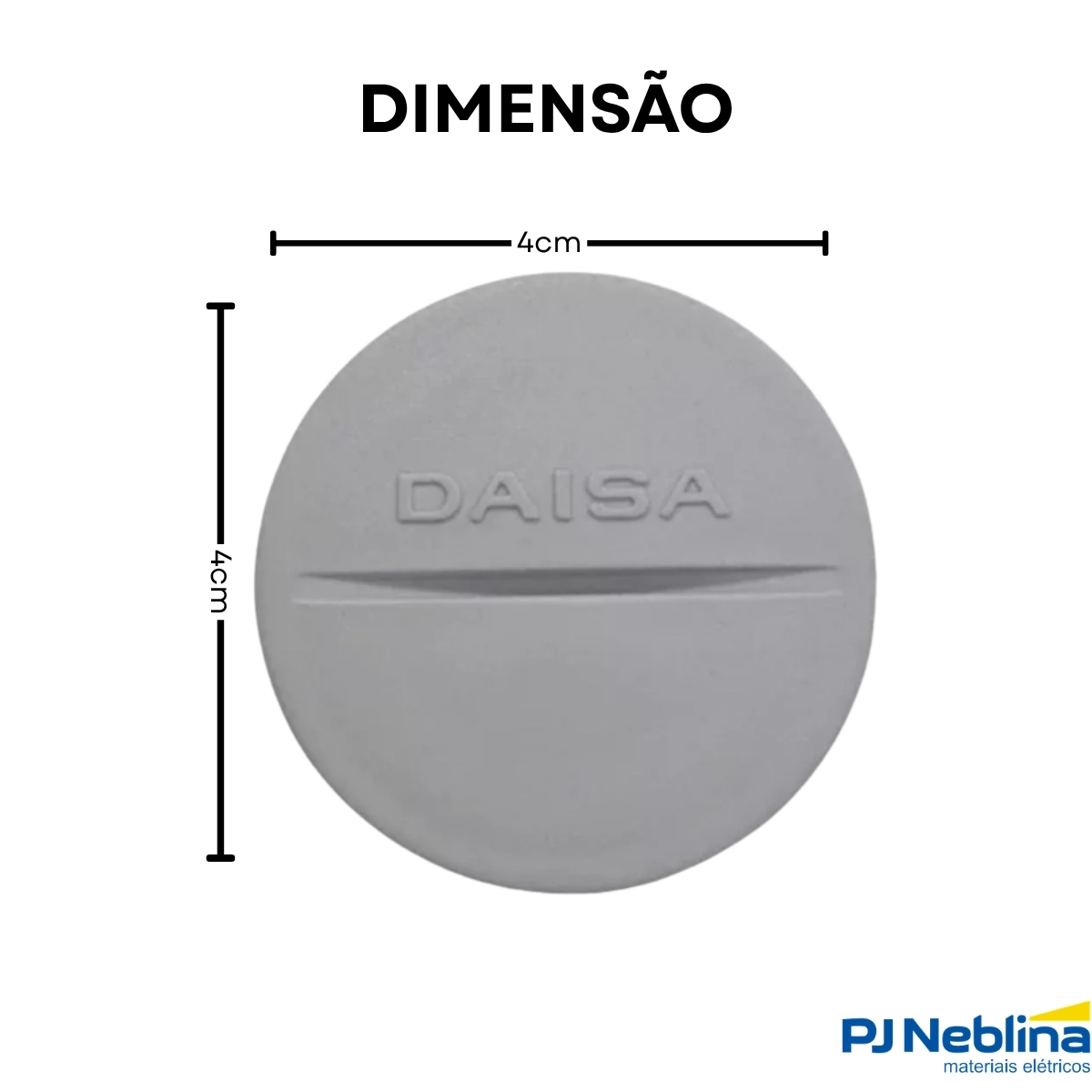 Tampão Plástico 1.1/2 Polegadas - Daisa