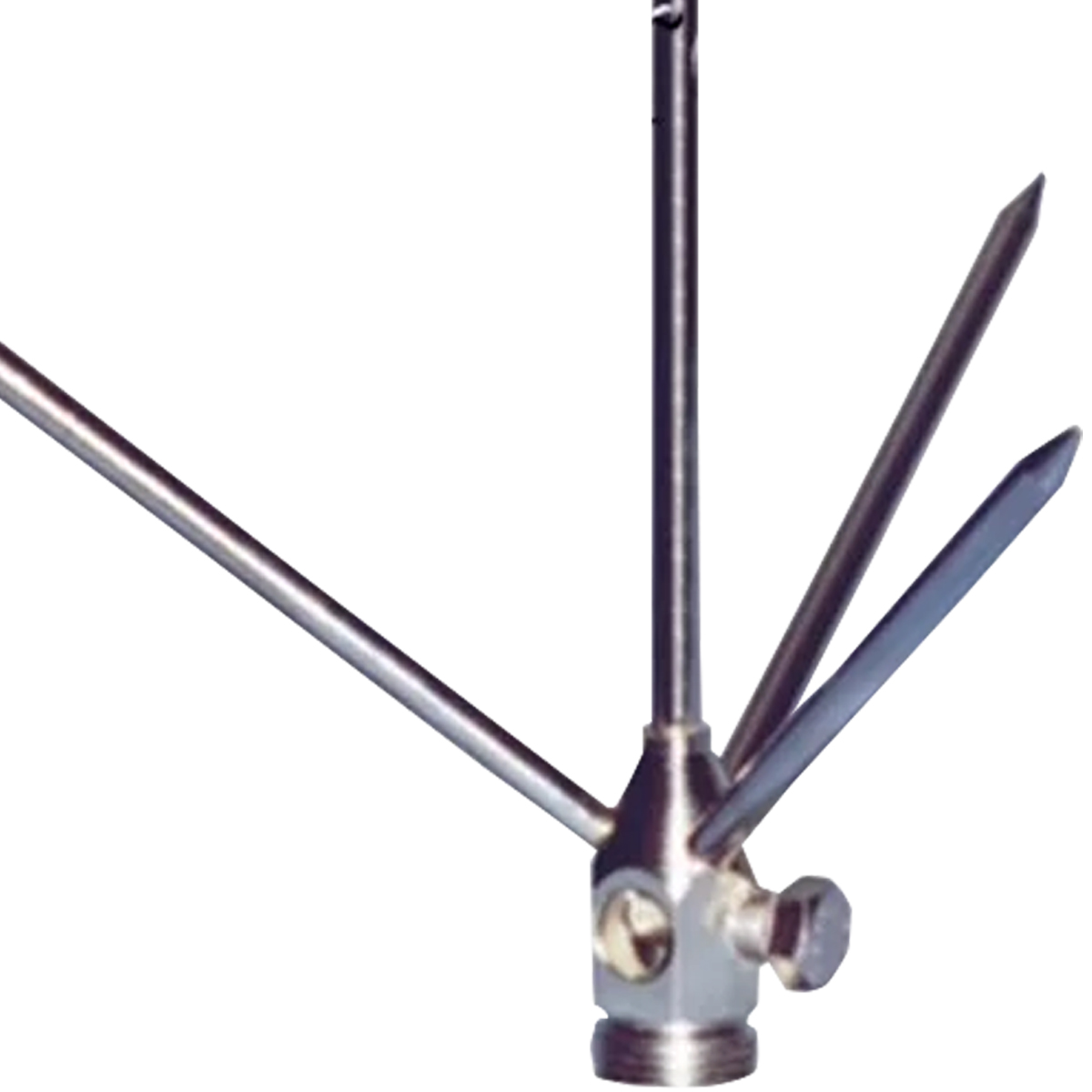 Captor Franklin 1 Descida 300Mm Latão Niquelado Prt101 - Paratec