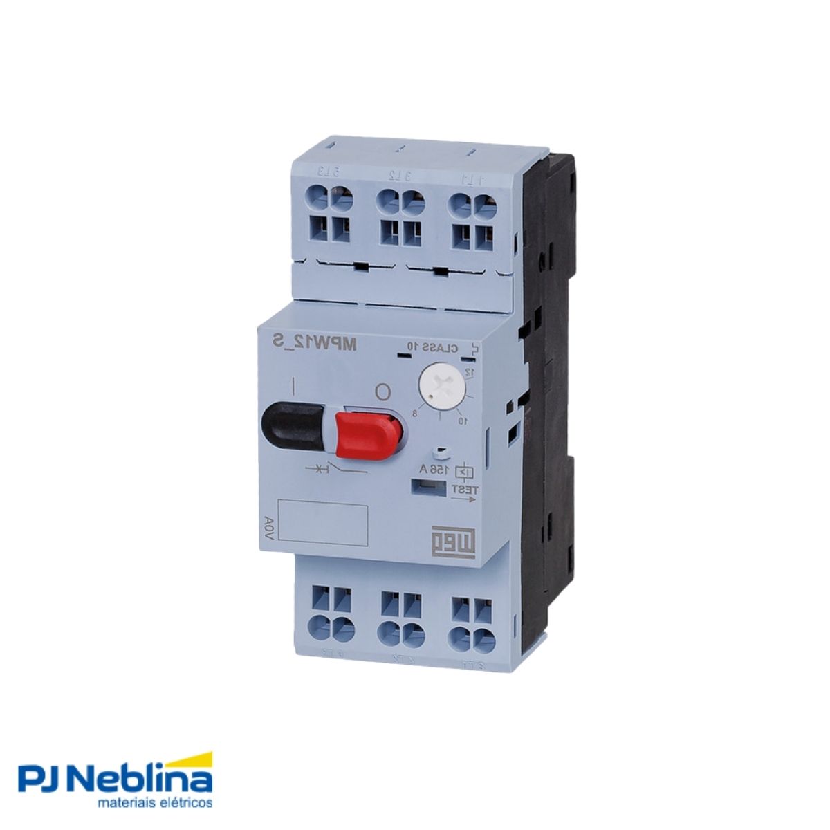 Disjuntor Motor Tripolar 2,5A 1,6-2,5A 1Cv 380/415V 100Ka 380/440V 50/60Hz - Weg