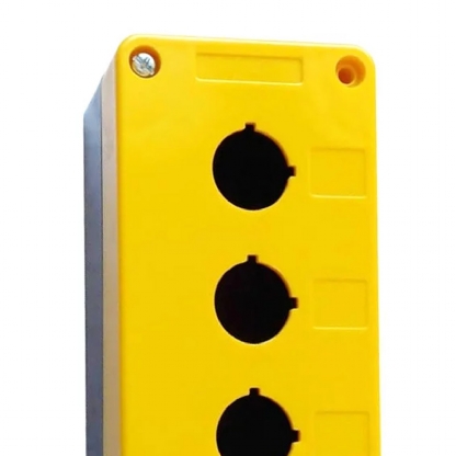 Caixa Botoeira 145X75X57,5mm 3X22,5mm Ip65 - Steck