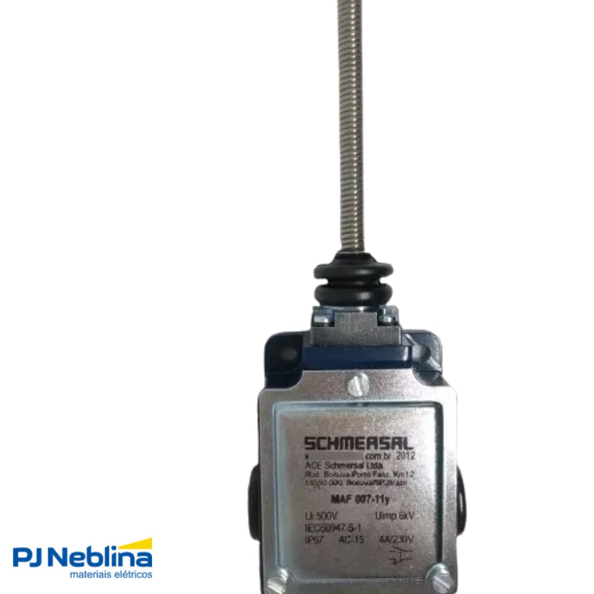 Chave Fim De Curso Haste Mola Flexível 4A 1Na+1Nf Ip40 - Ace Schmersal