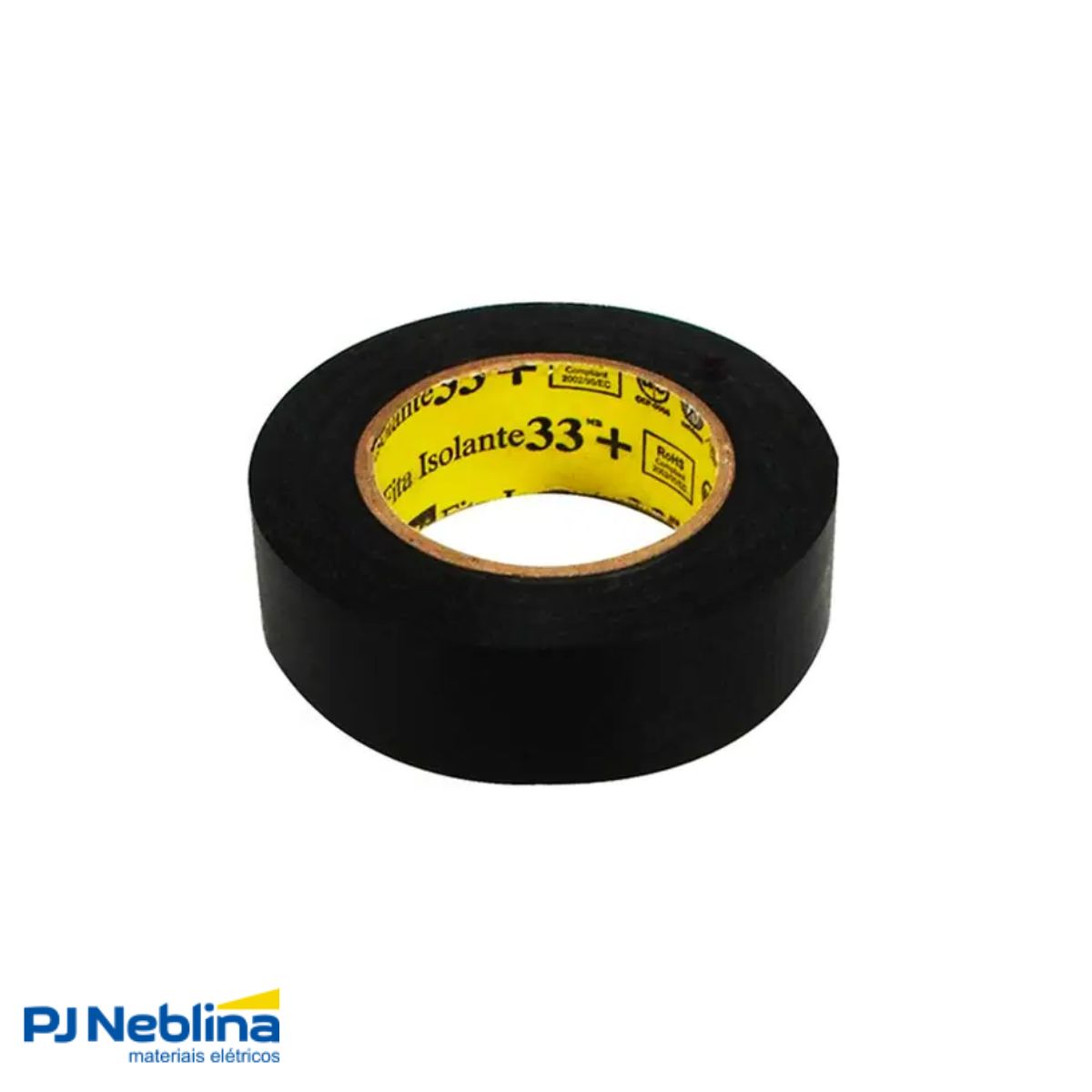 Fita Isolante 19Mmx10M Preto Scotch 33+ -3M Do Brasil