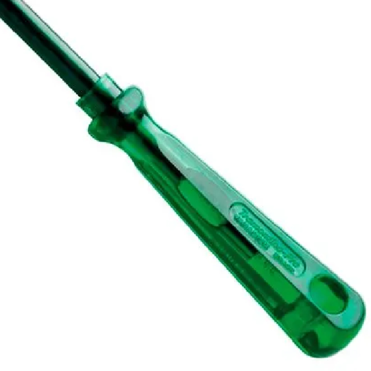 Chave Fenda Simples Isolada 1000V 3/16x6 Polegadas 5x150Mm Cabo Sextavado Verde - Tramontina