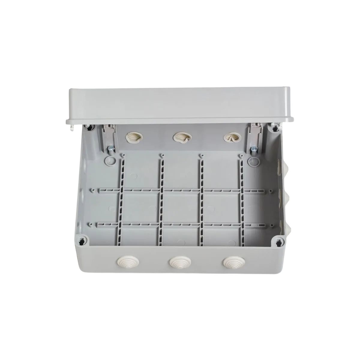 Caixa Passagem 300X220X120Mm C/Embutes Ip55 - Steck