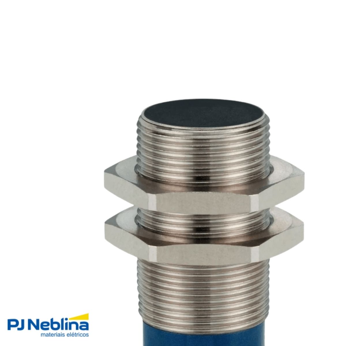 Sensor Indutivo Cilíndrico Roscado Sn=8Mm M18X1,00Mm Metálico 3 Fios 12-48Vcc Conector M12 4 Pinos Pnp 1Na 1 Led - Telemecanique