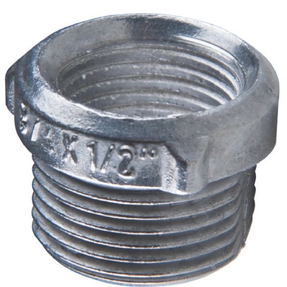 Bucha Redução 1.1/2X3/4 Polegadas Com Rosca Abrigada Para Condulete Alumínio - Tramontina