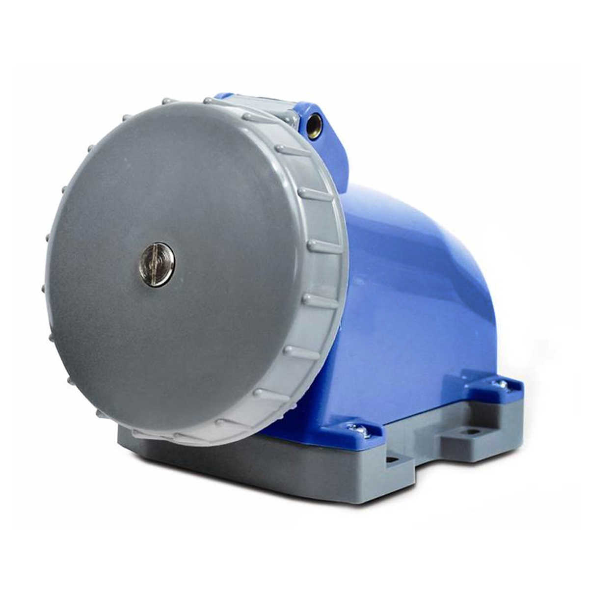 Tomada Industrial Fêmea Sobrepor 2P+T 32A 220/240V 6H Azul Shock Tite S3206W - Steck