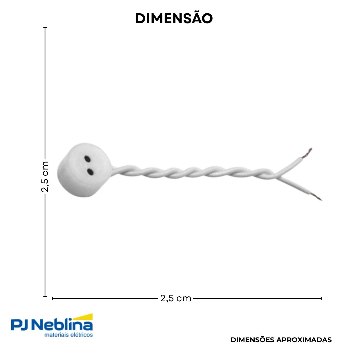 Soquete Lâmpada Pvc C/Rabicho G5 - Redy