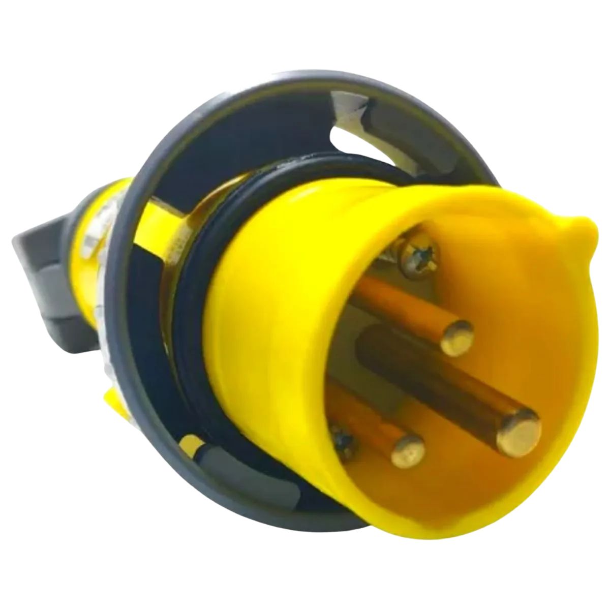 Plug Macho Móvel Prova D'água Poliamida 2P+T 16A 100-130V Am 4H Ip67 - Steck