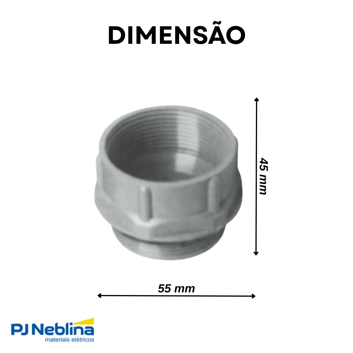 Adaptador Rosca Pg29,0 1.1/2 Bsp - Steck