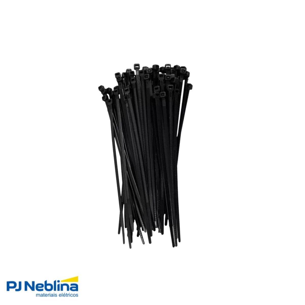 Braçadeira Flexível Nylon 300X4,8Mm Preto - Dutoplast