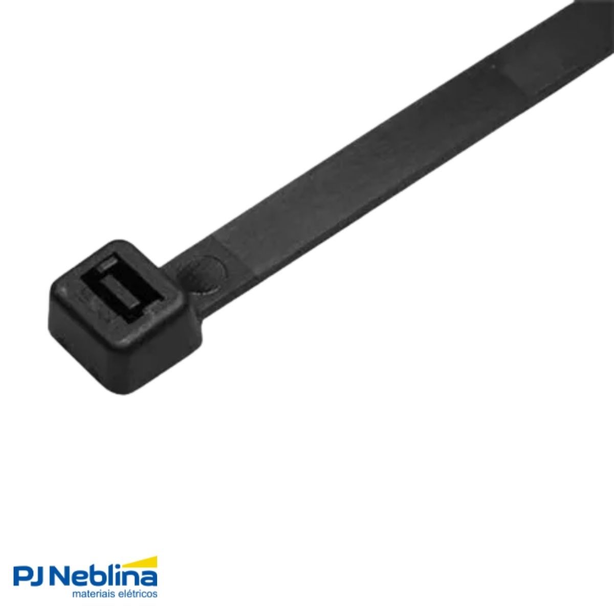 Braçadeira Flexível Nylon 300X4,8Mm Preto - Dutoplast