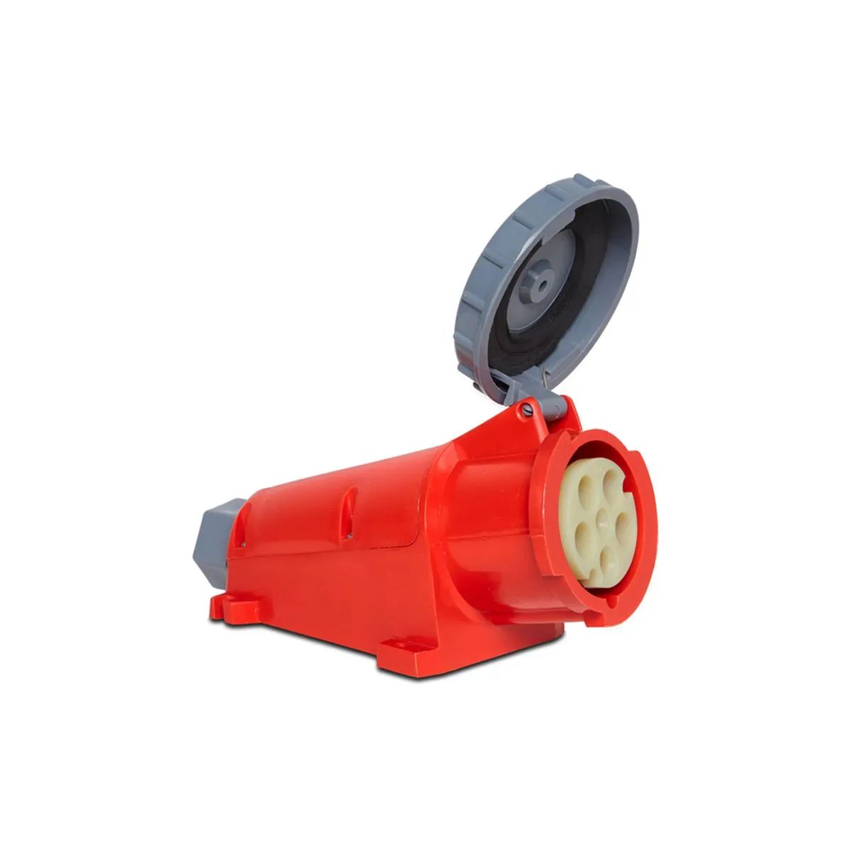 Tomada Industrial Femea Sobrepor 3P+N+T 63A 380/440V Vm 6H Ip67 - Steck