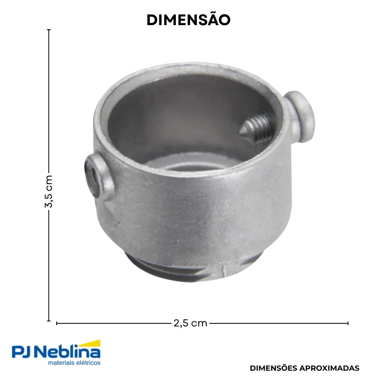 Unidut Múltiplo Interna 1/2 C/Pintura S/Vedação S/Rosca - Wetzel