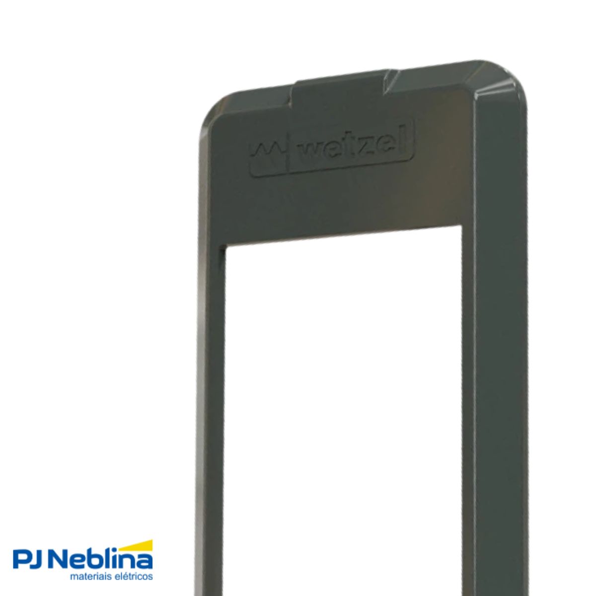 Tampa Condulete 3 Postos Pvc 1/2-3/4 Cinza S/Vedação - Wetzel