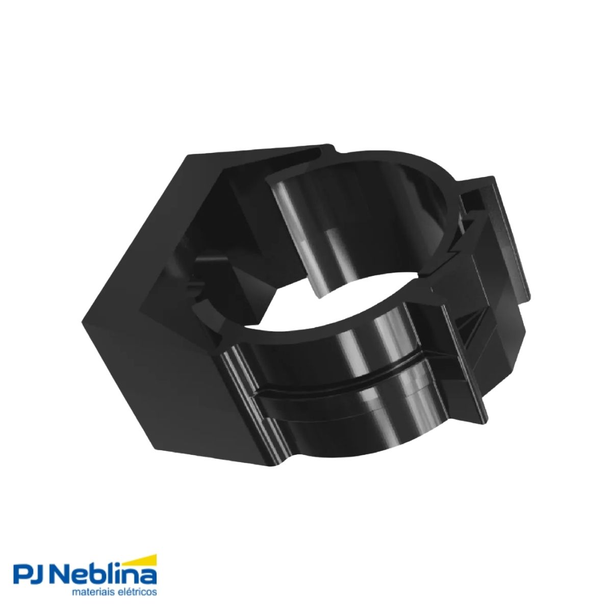 Braçadeira Pvc 3/4 Preto - Wetzel