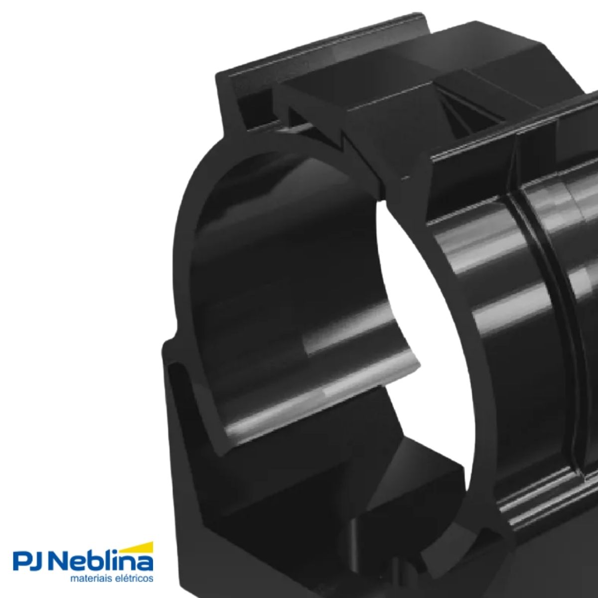 Braçadeira Pvc 3/4 Preto - Wetzel