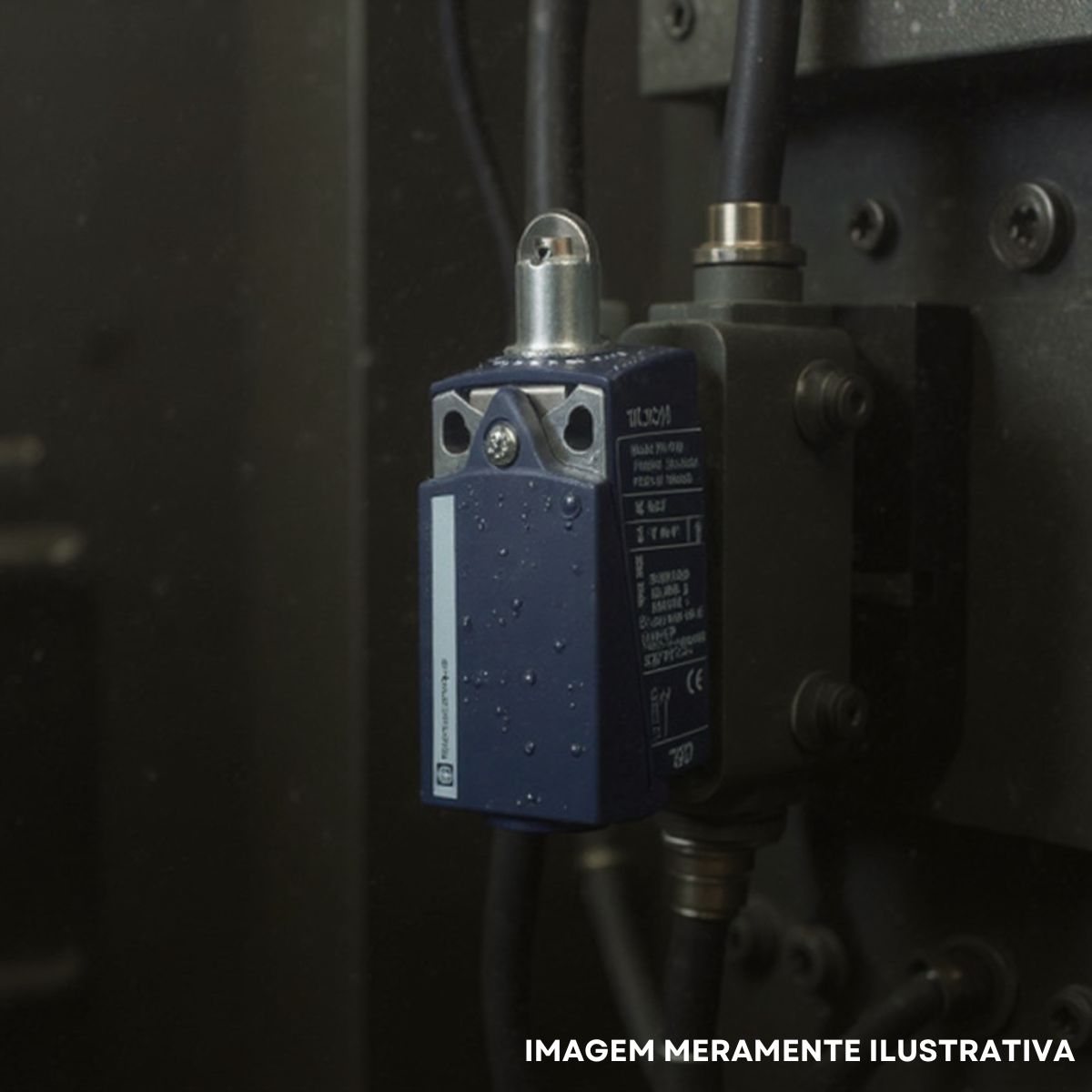 Chave Fim De Curso Pistão C/Roldana 3A 1Na+1Nf Ip66/Ip67 - Telemecanique