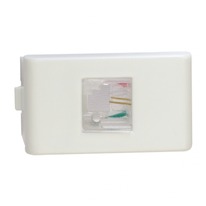 Módulo Tomada Telefone RJ11 4 Fios 1 Módulo Branco Pole Lunare PRM47441 - Schneider Electric
