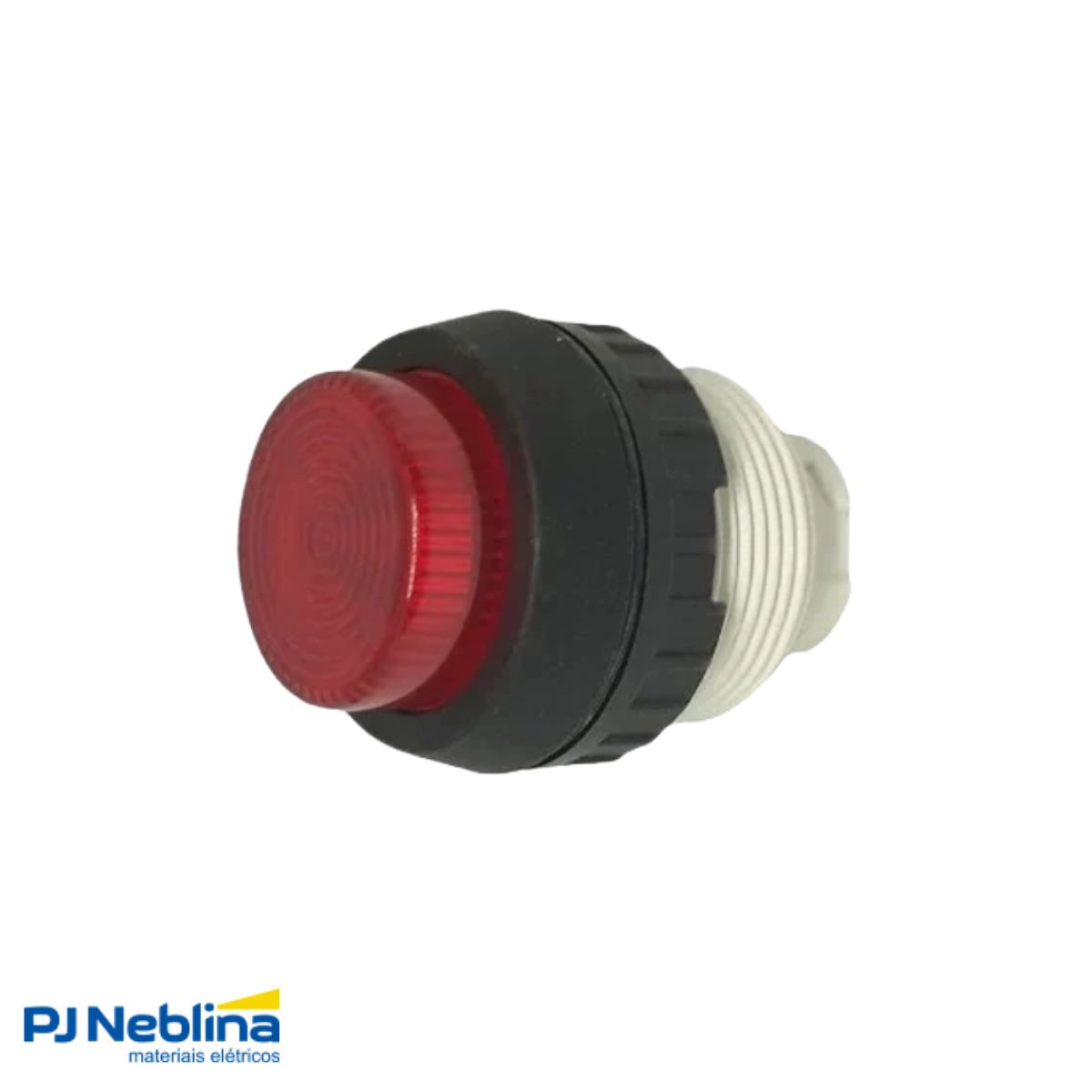 Botão Comando Pulsador Saliente Iluminado Redondo 30 mm Plástico Vermelho - Ace Schmersal