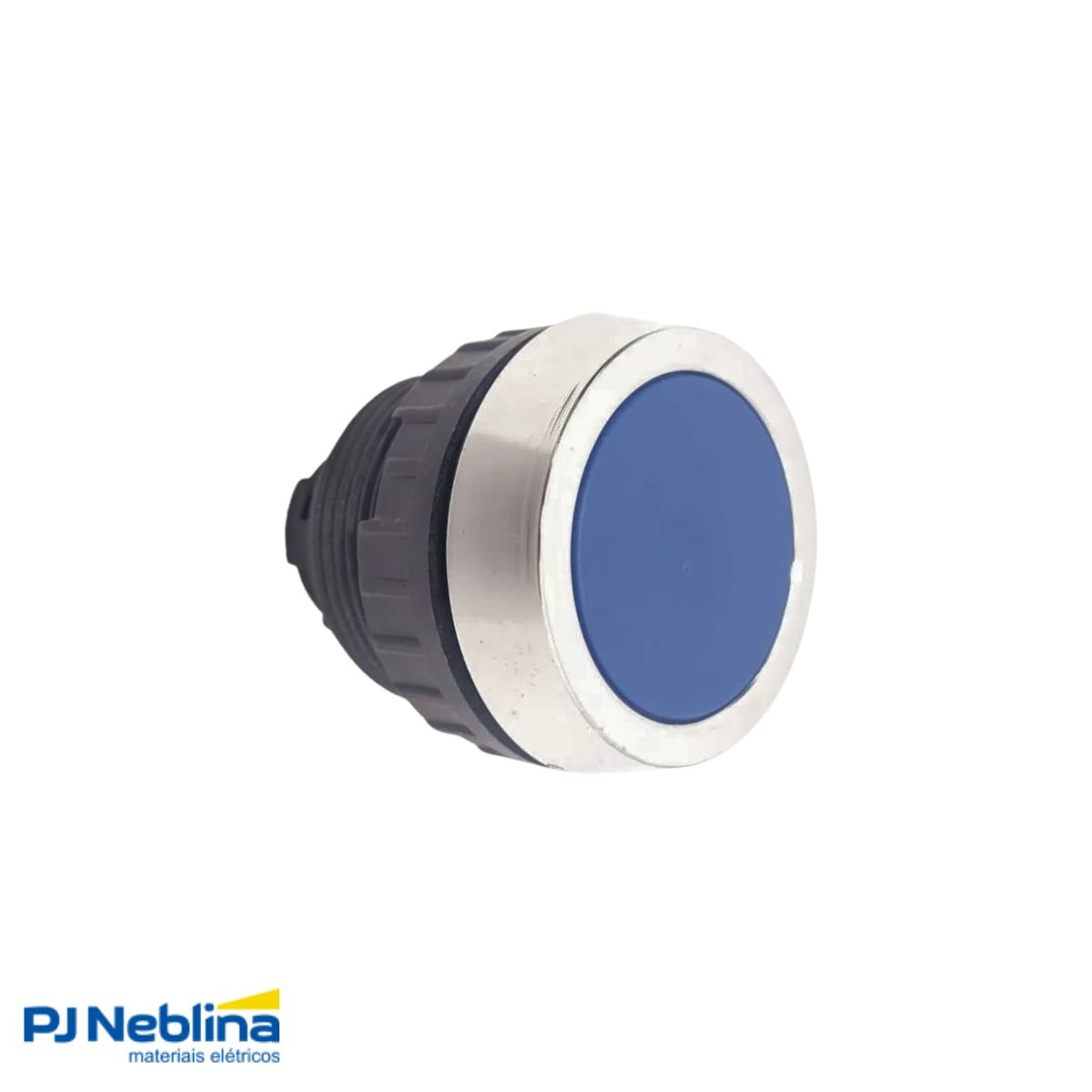 Botão Comando Pulsador Faceado Redondo 30Mm Plástico Azul - Ace Schmersal