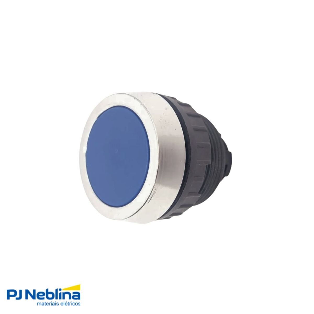 Botão Comando Pulsador Faceado Redondo 30Mm Plástico Azul - Ace Schmersal