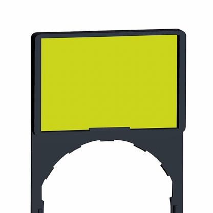 Porta Etiqueta Branca/Amarela Zby6102 Sem Gravação 30X50 ZBY6102 - Schneider Electric