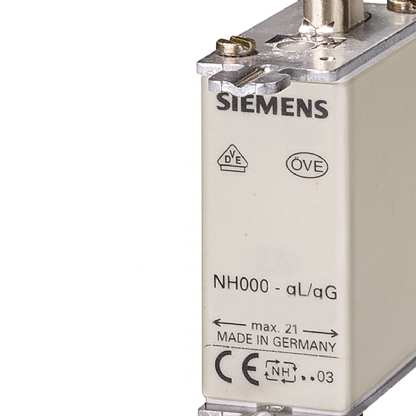 Fusível Nh Retardado T-000 25A 500Vca 120Ka 3NA3810 - Siemens
