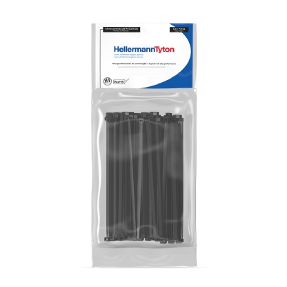 Abraçadeiras Insulok Nylon 76cm Preto 1000 Unidades - Hellermann