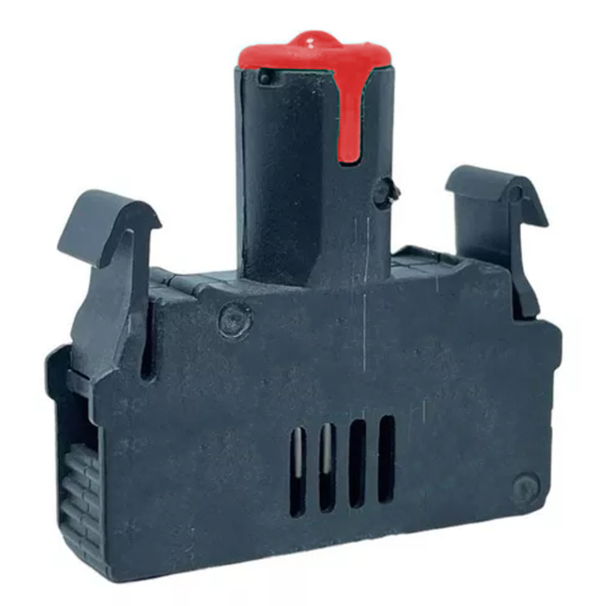 Bloco Contato Iluminado Led Para Botão/Sinaleiro 220-240V Vermelho Weg