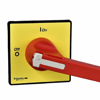 Manopla 4 Parafusos Kcf3Pz Vermelho 90 X 90 KCF3PZ - Schneider Electric