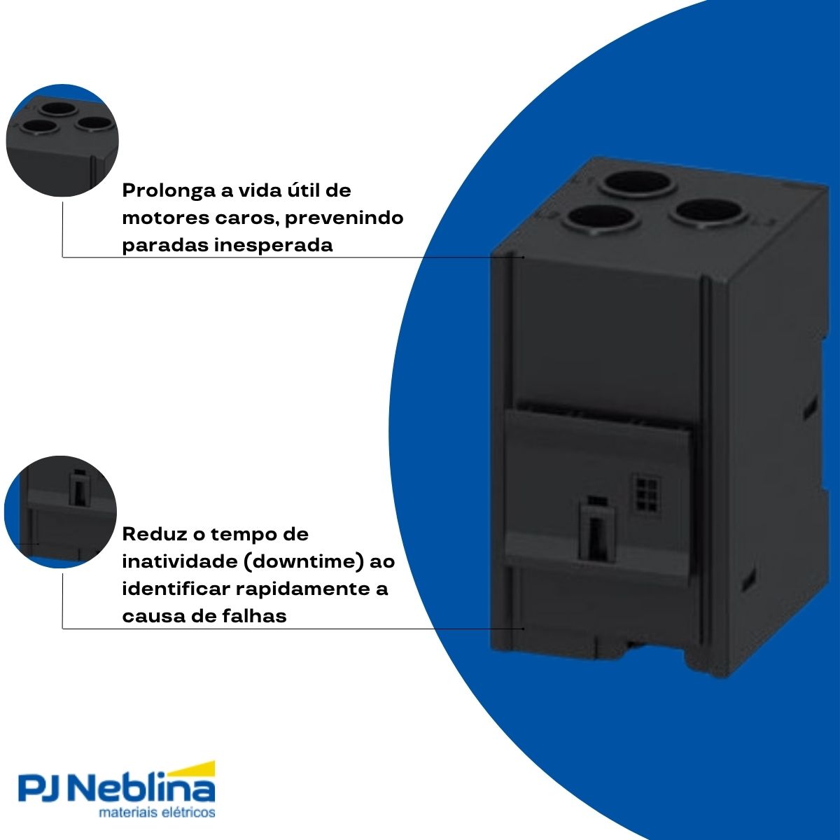 Dispositivo Corrente 10-100A 55 mm Simocode - Siemens