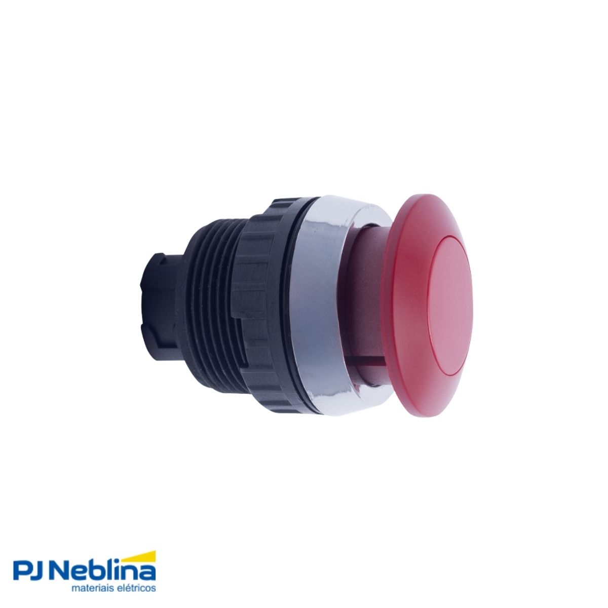 Botão Emergência Cogumelo 36 mm Pulsador 30 mm Plástico Vermelho 2Na+2Nf - Ace Schmersal