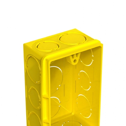 Caixa Tigreflex 4X2 Retangulo Amarela - Tigre