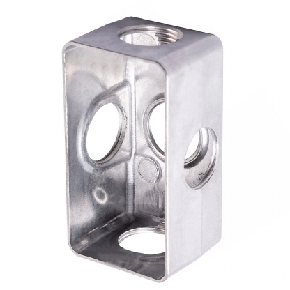 Condulete Alumínio Múltiplo Tipo X 1 Polegada Sem Pintura Sem Tampa Sem Vedação - Daisa