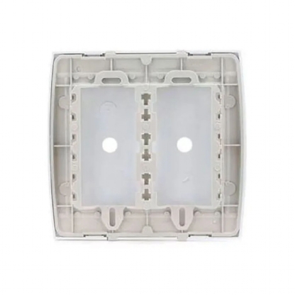 Placa Acabamento Saída De Fio 4X4 Com Suporte Ilus Branco - Siemens