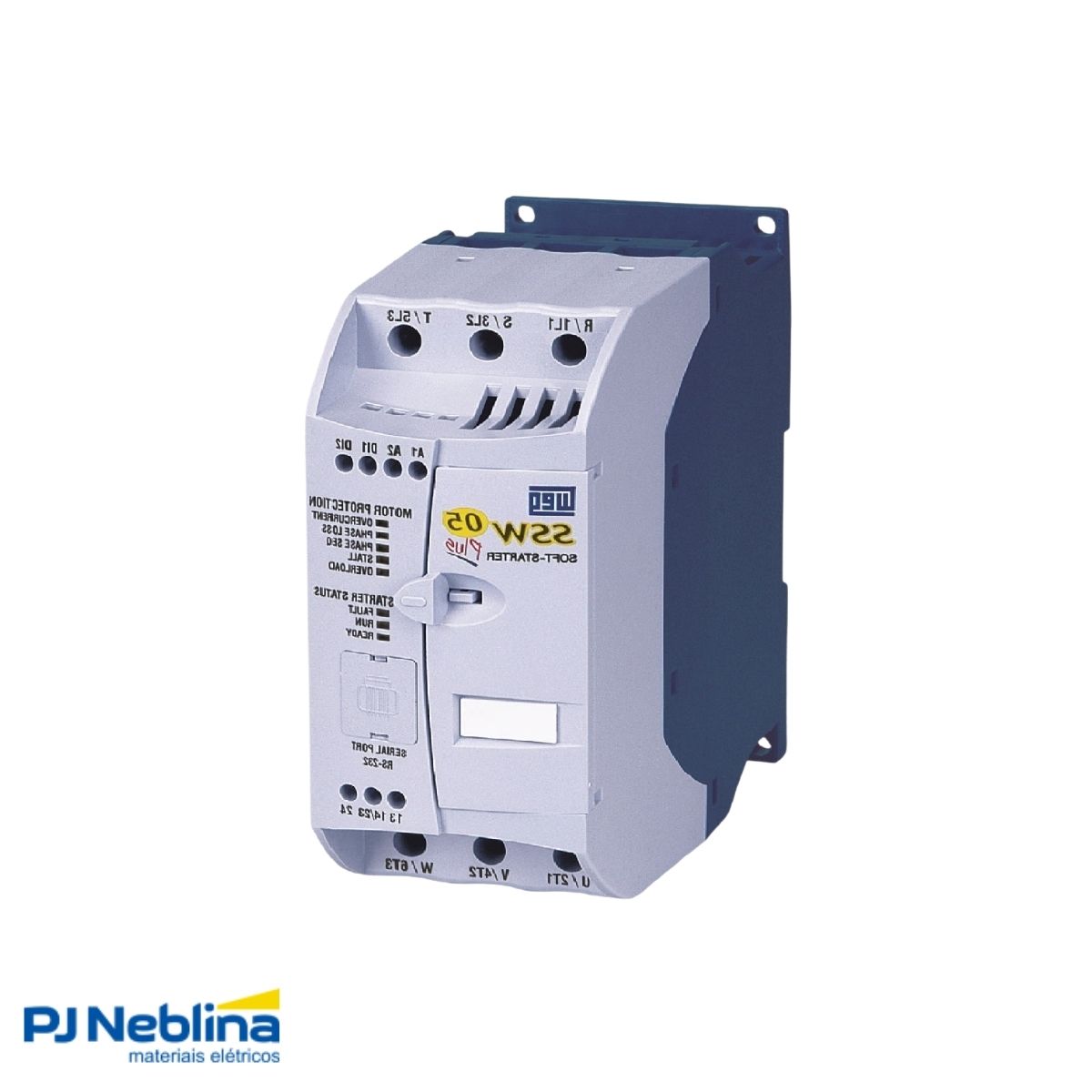 Chave Partida Softstarter Trifásico 30A 90-250V 15Kw Ip00 - Weg