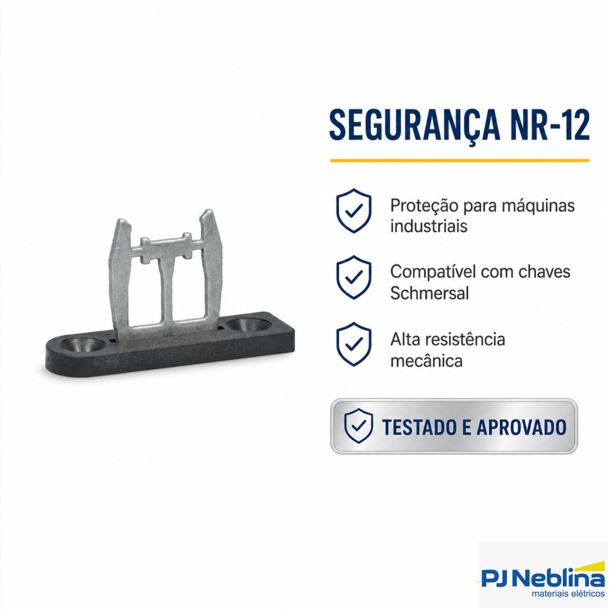Atuador Chave Intertravamento Lingueta Metálico - Ace Schmersal