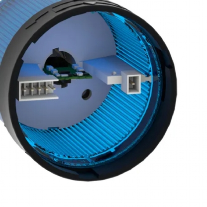 Elemento Luminoso Fixa Ip65 Azul 24V Com LED XVBC2B6 - Schneider Electric