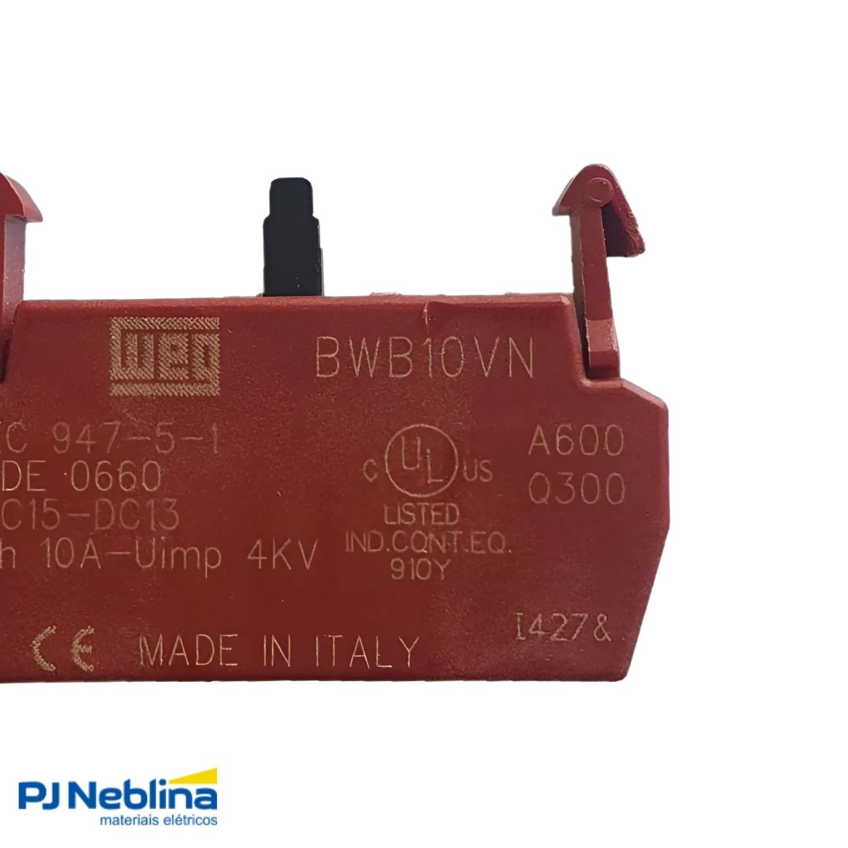 Bloco Contato Auxiliar P/Botão 1Nf - Weg