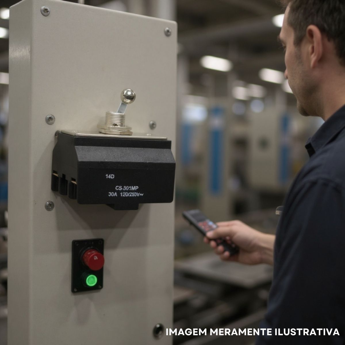 Interruptor Alavanca S/Caixa S/Tampa 30A 250Vca 2P Cpd-30 - Margirius