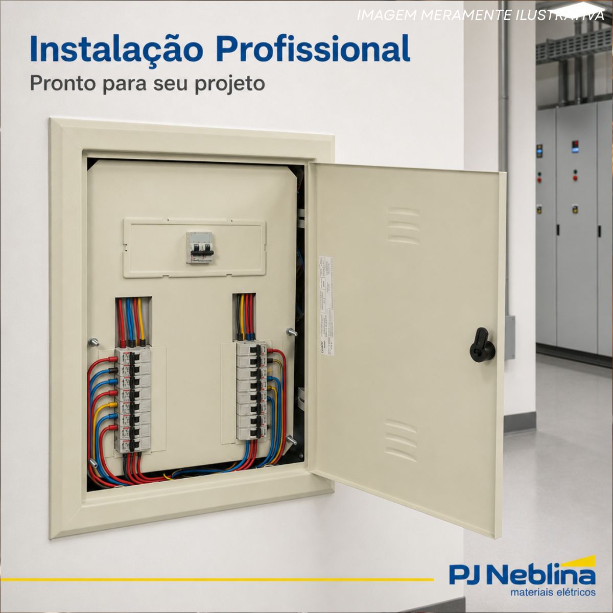 Quadro Distribuição Embutir Com Placa Montada 225a Bege Cemar